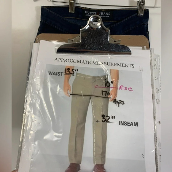 Vintage Guess U.S.A American Tradition Jeans Style#72410D2 Cut#31260  Size 26 - Picture 12 of 12